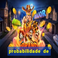 probabilidade de jogos de futebol